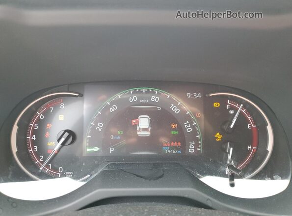 JTMW1RFV1PD107608 2023 TOYOTA LE Black Սարքավորումների վահանակի տեսք