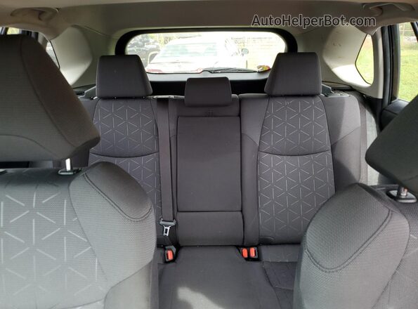 JTMW1RFV1PD107608 2023 TOYOTA LE Black Հետևի նստատեղերի տեսք