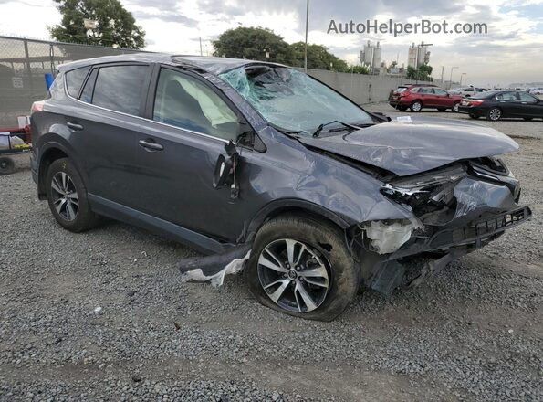 JTMWFREV1JJ739553 2018 TOYOTA RAV4 Gray 