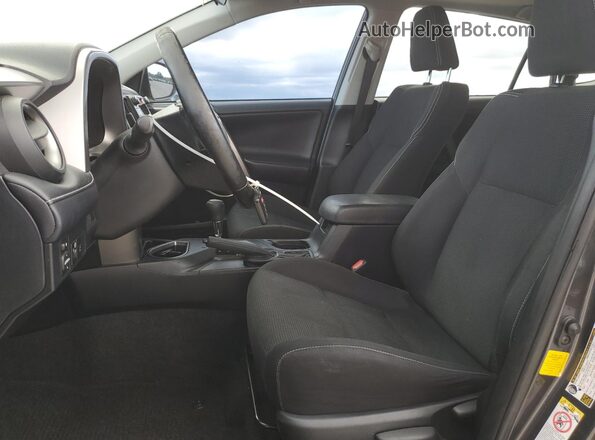 JTMWFREV3JJ184766 2018 TOYOTA RAV4 Charcoal Widok wnętrza z przodu