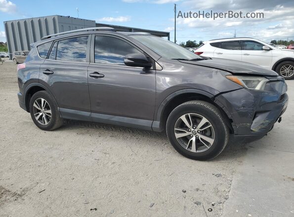 JTMWFREV3JJ184766 2018 TOYOTA RAV4 Charcoal Przód prawy