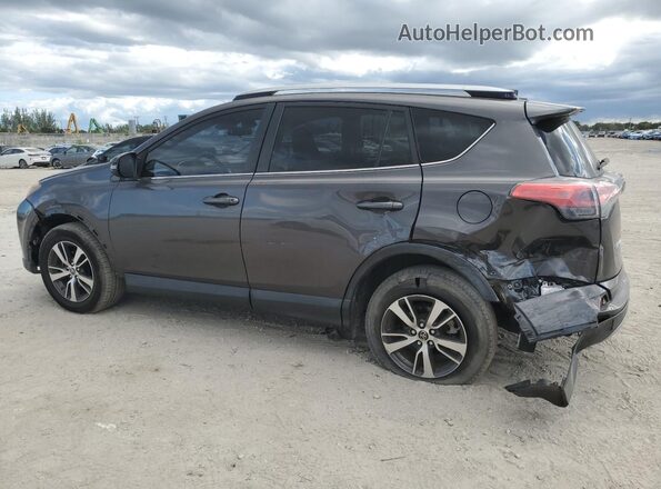 JTMWFREV3JJ184766 2018 TOYOTA RAV4 Charcoal Tył lewy