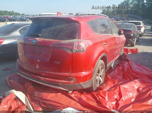 JTMWFREV7GJ096716 2016 TOYOTA LE Red უკანა მარჯვენა