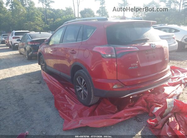 JTMWFREV7GJ096716 2016 TOYOTA LE Red უკანა მარცხენა