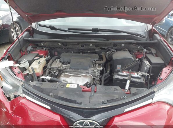 JTMWFREV7GJ096716 2016 TOYOTA LE Red უკანა ხედი