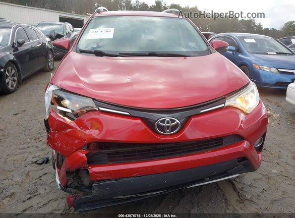 JTMWFREV7GJ096716 2016 TOYOTA LE Red ხელსაწყოთა პანელის ხედი