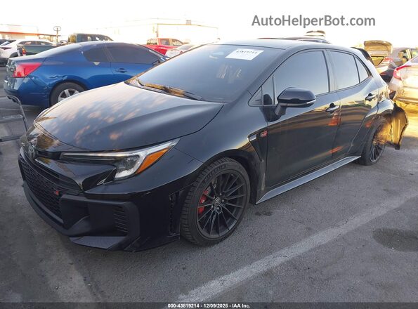 JTNABAAE8SA018043 2025 TOYOTA LL Black წინა მარცხენა ხედი სამი მეოთხედიდან
