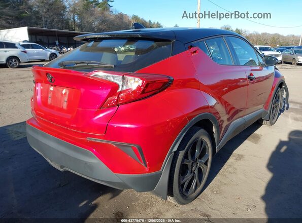 JTNKHMBX4M1129213 2021 TOYOTA C-HR Red Հետևի աջ