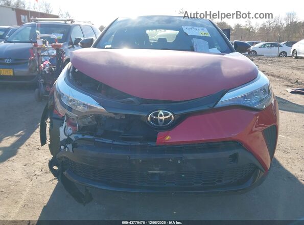 JTNKHMBX4M1129213 2021 TOYOTA C-HR Red Սարքավորումների վահանակի տեսք