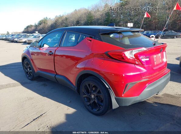 JTNKHMBX4M1129213 2021 TOYOTA C-HR Red Հետևի ձախ