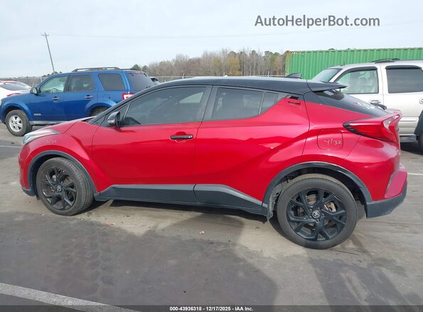 JTNKHMBX5M1123534 2021 TOYOTA C-HR Красный Панорамный вид салона 360°