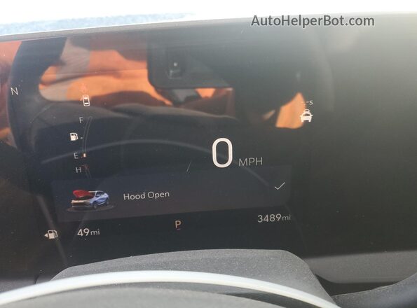 KL47LCE27RB197598 2024 BUICK OTHER Blue Instrument cluster view
