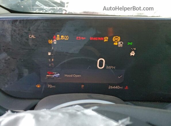 KL4AMBS2XRB006144 2024 BUICK ENCORE Gray Widok zestawu wskaźników