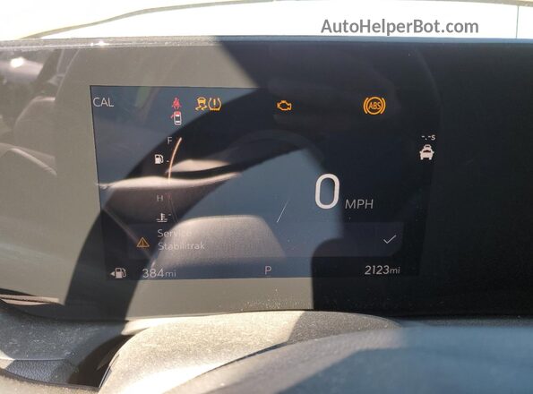 KL4AMBSL0TB009408 2026 BUICK ENCORE Orange Widok zestawu wskaźników