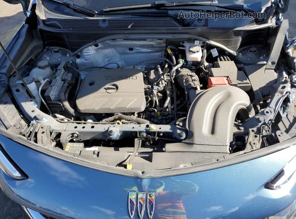 KL4AMDSL6RB197579 2024 BUICK ENCORE Blue Vista del compartimento del motor