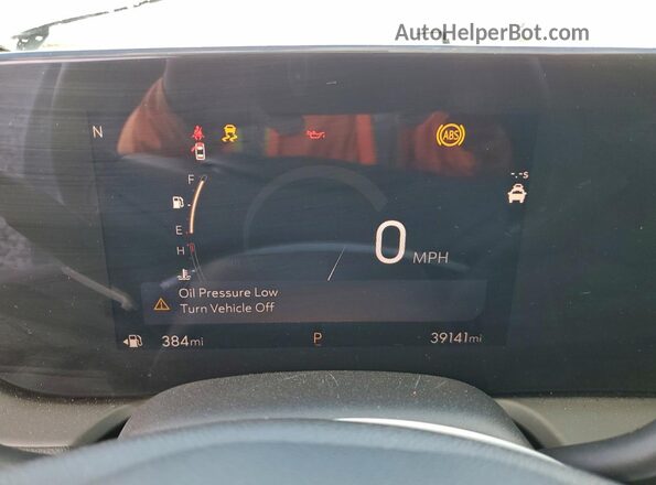 KL4AMDSL9RB202290 2024 BUICK ENCORE Белый Вид щитка приборов