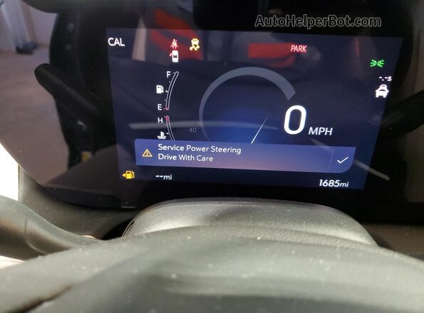 KL4AMGSL4SB022027 2025 BUICK ENCORE Blue Vista del cuadro de instrumentos