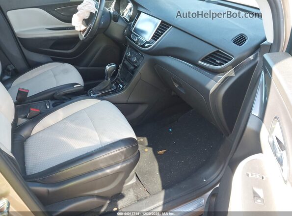 KL4CJASB0KB932490 2019 BUICK ENCORE Brown Вид салону спереду