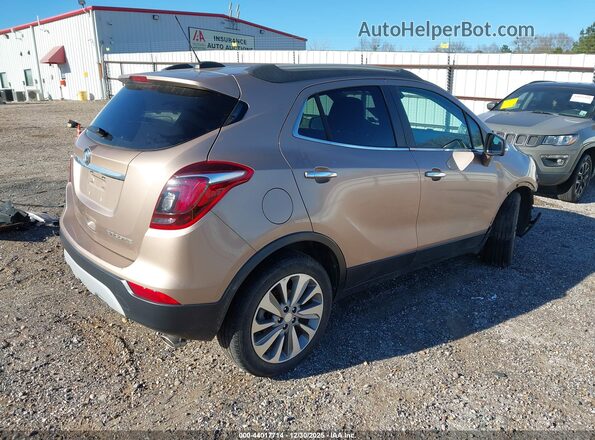 KL4CJASB0KB932490 2019 BUICK ENCORE Brown Задня права чверть
