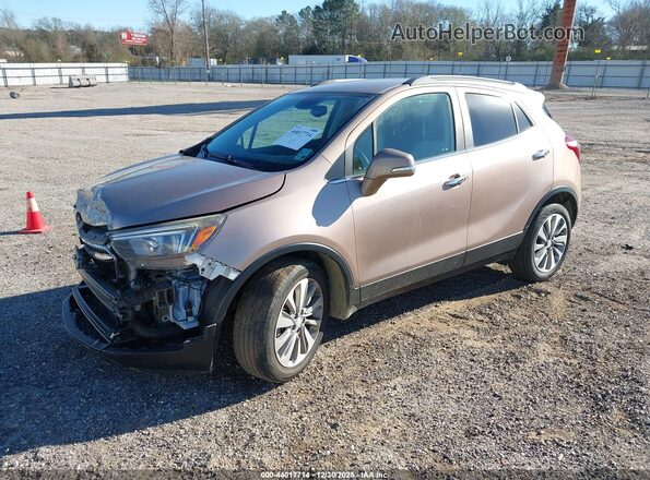 KL4CJASB0KB932490 2019 BUICK ENCORE Brown Передня ліва чверть