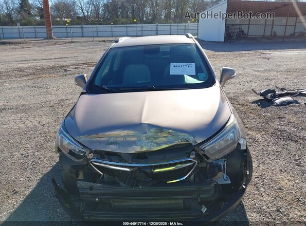 KL4CJASB0KB932490 2019 BUICK ENCORE Brown Вид задньої частини салону