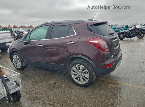 KL4CJASB1JB542285 2018 BUICK ENCORE Maroon 