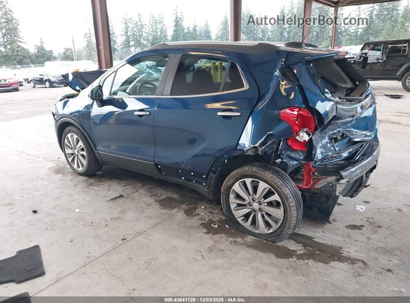 KL4CJASB1LB009534 2020 BUICK ENCORE Blue Trasero izquierdo