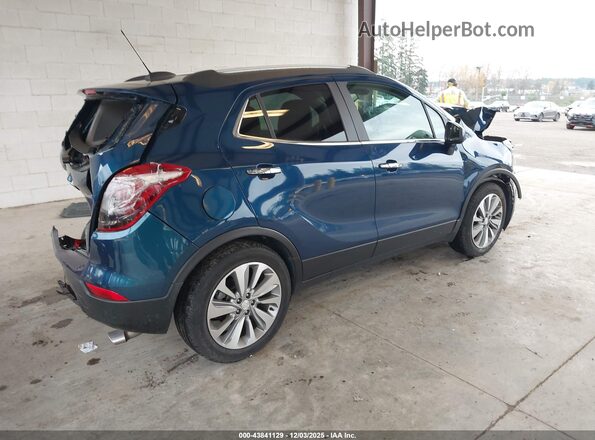 KL4CJASB1LB009534 2020 BUICK ENCORE Blue Trasero derecho