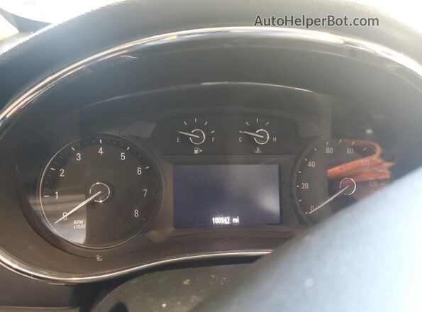 KL4CJASB3LB013407 2020 BUICK ENCORE Silver Вид щитка приладів