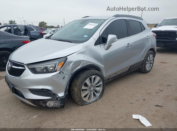 KL4CJASB6JB575511 2018 BUICK ENCORE Серебряный 