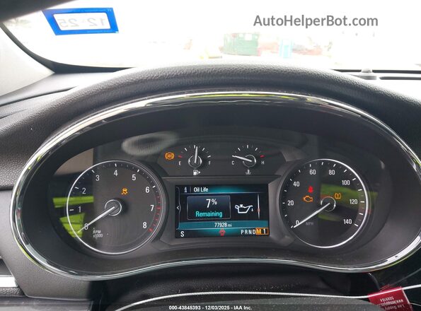 KL4CJASB6JB575511 2018 BUICK ENCORE Серебряный 