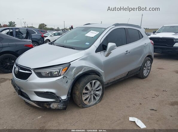 KL4CJASB6JB575511 2018 BUICK ENCORE Серебряный 