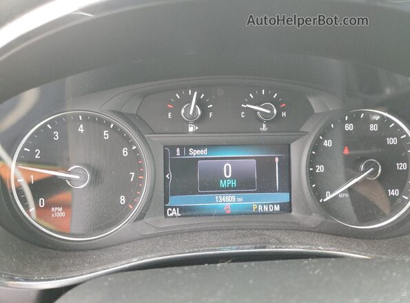 KL4CJASB7KB704342 2019 BUICK ENCORE Red Vista del cuadro de instrumentos