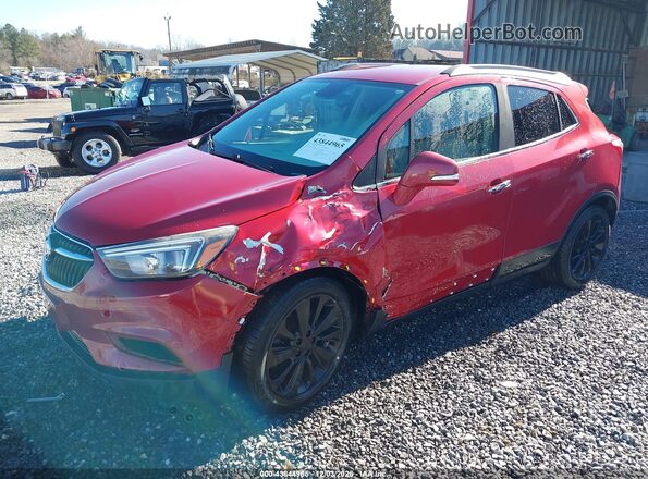 KL4CJASBXJB657354 2018 BUICK ENCORE Red 