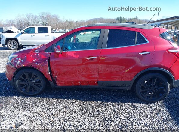 KL4CJASBXJB657354 2018 BUICK ENCORE Red 