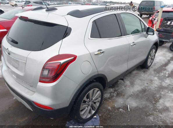 KL4CJESB5KB913540 2019 BUICK ENCORE Silver Trasero derecho