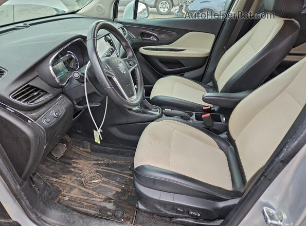 KL4CJESBXJB596384 2018 BUICK ENCORE Silver Սալոնի դիմացի տեսք