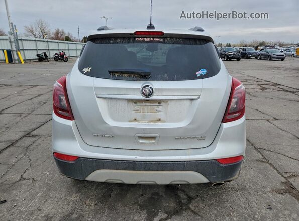 KL4CJESBXJB596384 2018 BUICK ENCORE Silver Հետևի տեսք