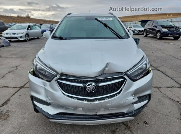 KL4CJESBXJB596384 2018 BUICK ENCORE Silver Դիմացի տեսք