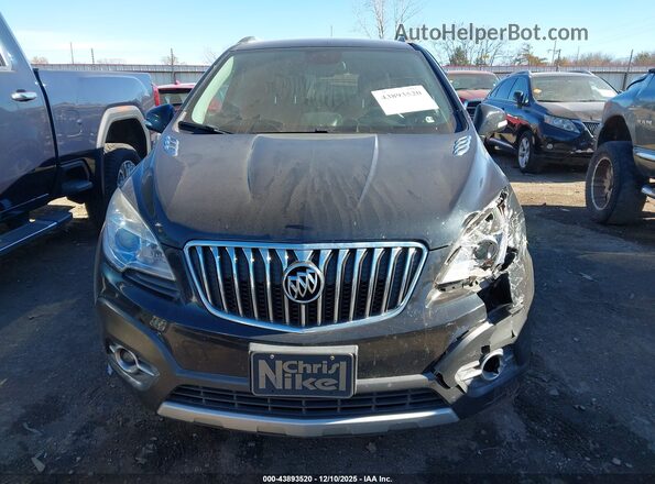 KL4CJFSB7GB650464 2016 BUICK ENCORE Black Вид щитка приладів