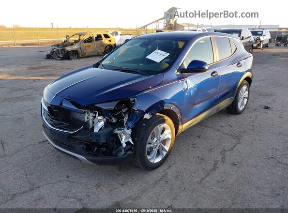 KL4MMBS23PB126863 2023 BUICK ENCORE Синий Передняя левая четверть