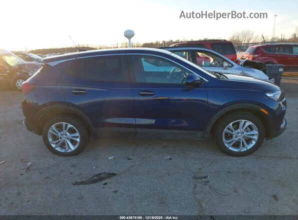 KL4MMBS23PB126863 2023 BUICK ENCORE Синий Вид задней части салона