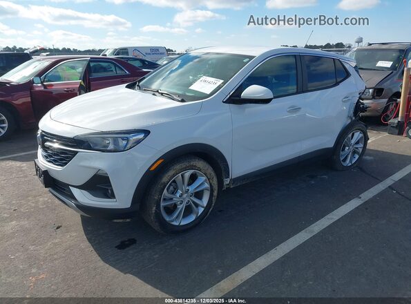 KL4MMBS26LB078933 2020 BUICK ENCORE White წინა მარცხენა ხედი სამი მეოთხედიდან