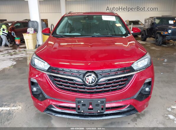 KL4MMBS29LB134461 2020 BUICK ENCORE Red Vista del cuadro de instrumentos