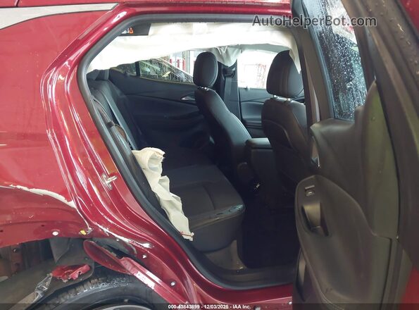 KL4MMBS29LB134461 2020 BUICK ENCORE Red Vista de la etiqueta del VIN