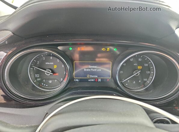 KL4MMCSL8NB099784 2022 BUICK ENCORE Синий Вид щитка приборов