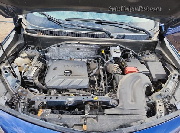 KL4MMCSL8NB099784 2022 BUICK ENCORE Синий Вид подкапотного пространства