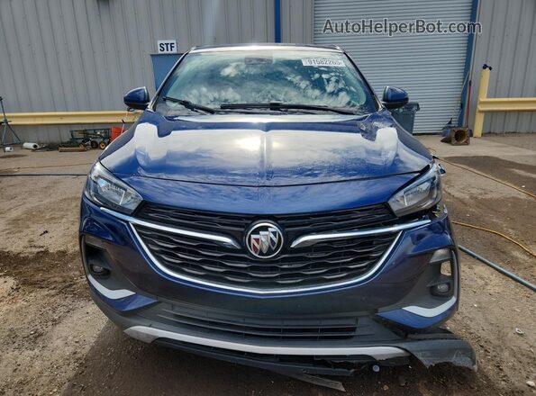 KL4MMCSL8NB099784 2022 BUICK ENCORE Синий Вид спереди