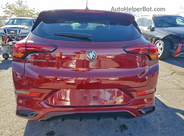KL4MMDSL7PB165234 2023 BUICK ENCORE Red Rear view