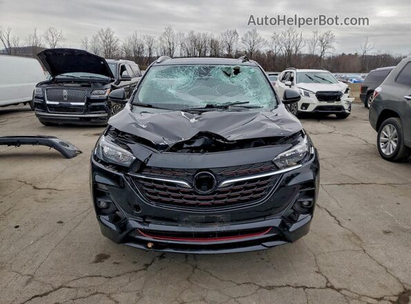KL4MMESL8LB133196 2020 BUICK ENCORE Black წინა ხედი